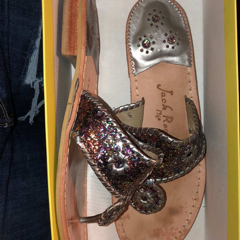 Glitter Flip Flops